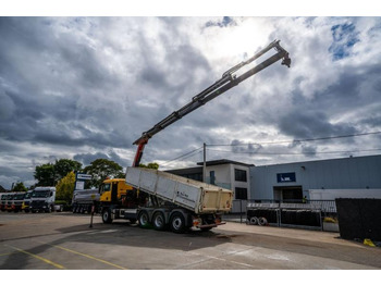 Tipper, Crane truck MAN TGS 32.400 BL + Fassi 245A/5x: picture 5