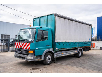 Curtainsider truck MERCEDES-BENZ Atego