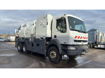 Vacuum truck Renault Kerax 370 (10970L / CAMION FRANCAIS / VIDANGEUR / 6X4 / LAMES / GRAND PONT): picture 2