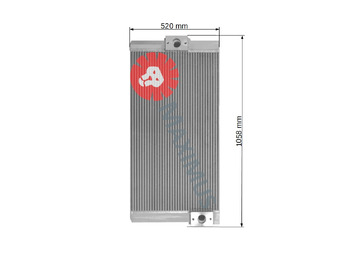 New Radiator for Air compressor ATLAS COPCO GA110 - GA160: picture 3