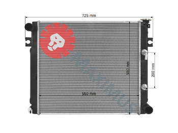 New Radiator for Forklift KOMATSU WÓZEK WIDŁOWY: picture 2