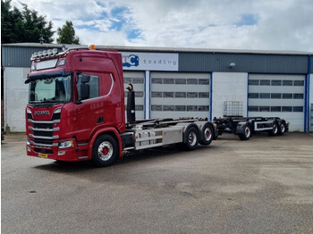 Hook lift truck Scania R450 6x2*4 haaksysteem (evt. met aanhanger): picture 1