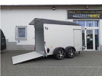 Closed box trailer Cargo Roadster 500 312x167x199cm Alu Poly black Seitentür Alufelgen dark Pullman 100 km/H 2000kg: picture 2