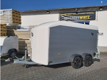 Closed box trailer Cargo Roadster 700 plus 375x180x200cm Alu Poly weiß Alufelgen darkline 100km/H Pullman 2600kg: picture 5