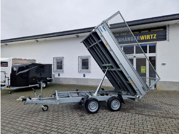 Tipper trailer Hapert COBALT HM-2 305x180x30cm Elektro & Laubgitter 2700kg: picture 2
