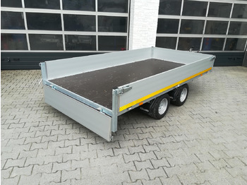 Dropside/ Flatbed trailer Hochlader 310x160x30cm Lfh: 56cm 10" niedrig Fahrwerk (M) 2000kg: picture 3