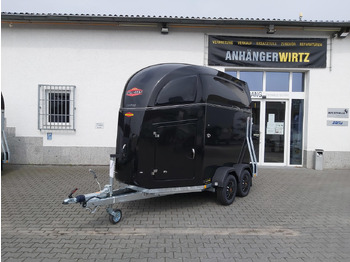 Horse trailer Pferdeanhänger Böckmann Comfort Esprit black Set Sattelkammer Trittschutz 100km/H 2400kg Modell 2024: picture 2