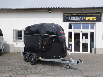 Horse trailer Pferdeanhänger Böckmann Comfort Esprit black Set Sattelkammer Trittschutz 100km/H 2400kg Modell 2024: picture 4