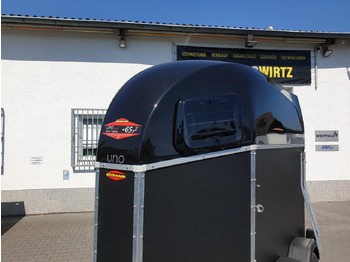 Horse trailer Pferdeanhänger Böckmann UNO Esprit silver & black Haube black 1600kg Modell 2023: picture 3
