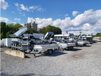 Tipper trailer Saris Kipper K3 356 184 3500 2 E 356x184x35cm silver elektro 13" (L) 3500kg Aktion: picture 3