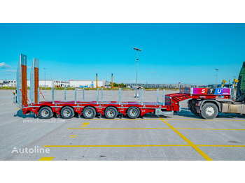 New Low loader semi-trailer STU 5 Axle Lowbed / Extendable: picture 2