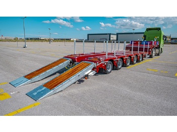 New Low loader semi-trailer STU 5 Axle Lowbed / Extendable: picture 4