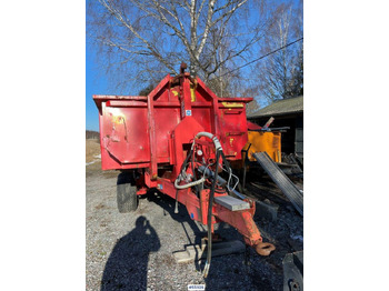 Roll-off/ Skip trailer Bigab 7-10 hook truck trailer with flat: picture 2