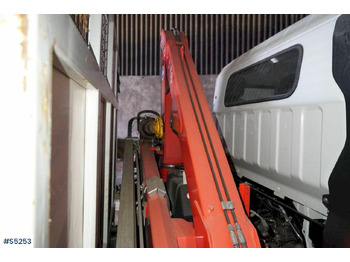 Crane truck Crane truck with flat Mitsubishi Canter 7C15: picture 4