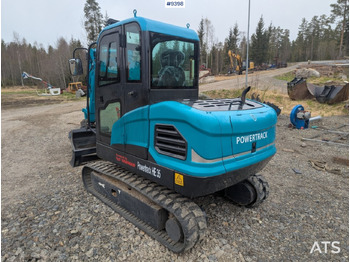 Mini excavator Excavator Powertrack HE 35 with buckets (see video): picture 3