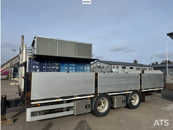 Dropside/ Flatbed trailer Konar 2-axles Trailer: picture 3