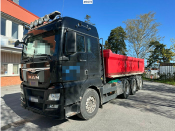 Hook lift truck MAN TGX 35.480