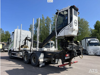 Timber truck Volvo FH13 Logging truck with Loglift 105S crane: picture 5