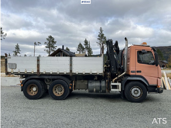 Tipper Volvo FM7 crane truck/tipper truck with Hiab 112 (video): picture 4