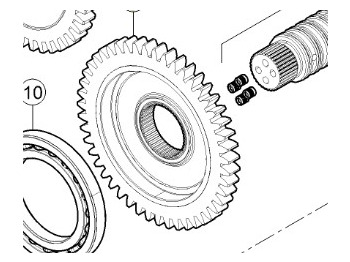 Gearbox and parts CLAAS