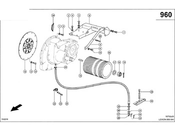 Engine and parts CLAAS