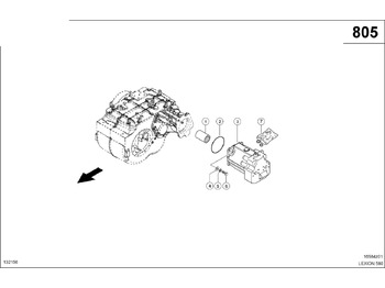 Hydraulic motor CLAAS