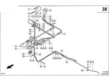 Brake parts CLAAS