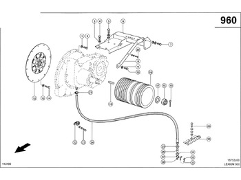 Engine and parts CLAAS