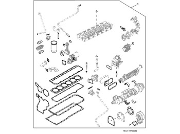 Engine overhaul kit JOHN DEERE