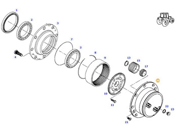 Front axle FENDT