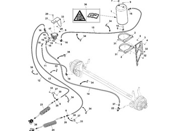 Brake parts JOHN DEERE