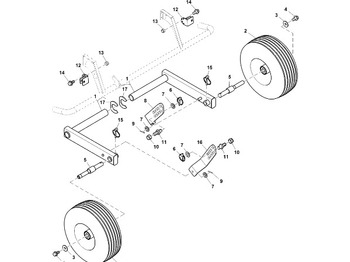 Wheel and tire package JOHN DEERE
