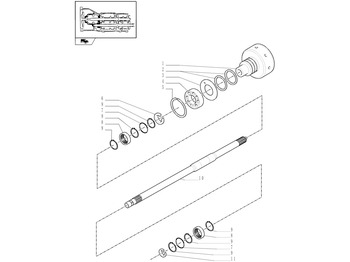 Clutch and parts NEW HOLLAND