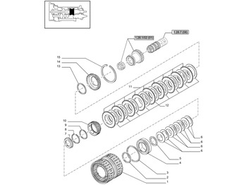 Clutch and parts NEW HOLLAND