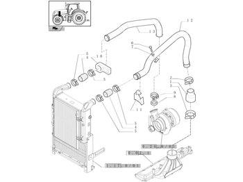 Cooling system NEW HOLLAND