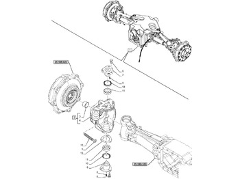 Steering knuckle NEW HOLLAND