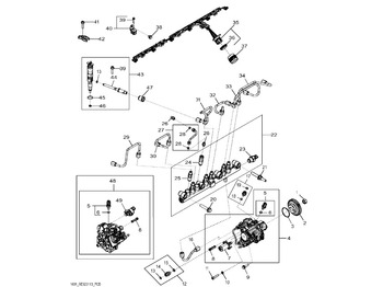 Gearbox and parts JOHN DEERE