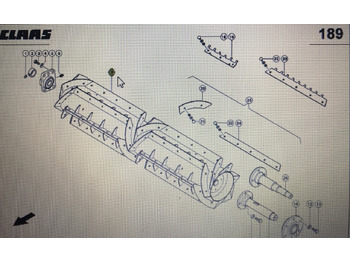 Spare parts CLAAS