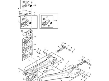 Spare parts JOHN DEERE