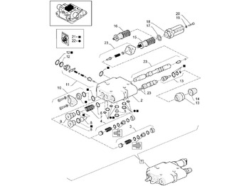 Spare parts NEW HOLLAND