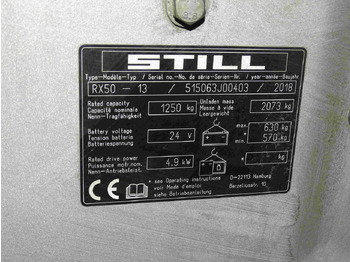 Electric forklift STILL RX50-13: picture 2