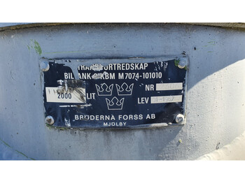 Fuel tank for Truck ALUMINUM TANK 2000L: picture 5