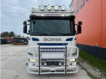 Dropside/ Flatbed truck, Crane truck Scania G 490 6x2 HMF 5020 K6 + JIB / RETARDER: picture 3
