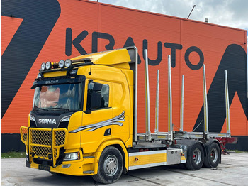 Timber truck SCANIA R 730