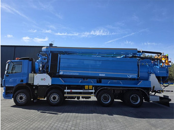 Vacuum truck DAF WUKO KROLL 2 x URACA KOMBI FOR SEWER CLEANING: picture 4