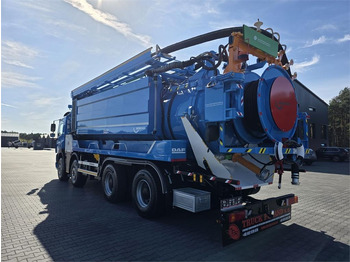 Vacuum truck DAF WUKO KROLL 2 x URACA KOMBI FOR SEWER CLEANING: picture 5