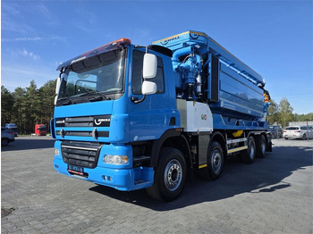 Vacuum truck DAF WUKO KROLL 2 x URACA KOMBI FOR SEWER CLEANING: picture 3