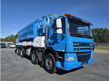 Vacuum truck DAF WUKO KROLL 2 x URACA KOMBI FOR SEWER CLEANING: picture 2