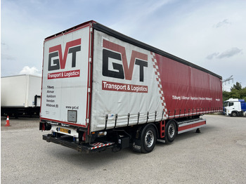 Curtainsider semi-trailer Renders ROC 12.18 / Curtainside / Loadlift / Lift + Steer Axle / Side Boards: picture 2