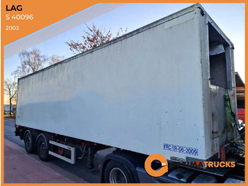 Closed box semi-trailer LAG